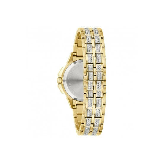 Bulova Crystal Octava Ladies' Stainless Steel Classic Quartz Watch - 98L302 For Female 4 Bulova Crystal Octava Ladies' Stainless Steel Classic Quartz Watch - 98L302 For Female - Image 2