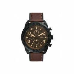 Fossil Bronson Stainless Steel Fashion Analogue Quartz Watch - Fs5875 For Male