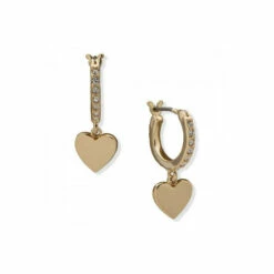 DKNY Jewellery Heart Earrings - 04G00114 For Female -Outlet WatchShop Store unnamed file 1294