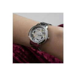 Guess Quattro Clear Stainless Steel Fashion Analogue Watch - Gw0300L1 For Female -Outlet WatchShop Store unnamed file 1388