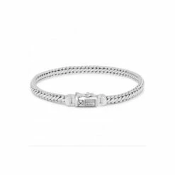 Buddha To Buddha Sterling Silver Fashion Bracelet - 001K010800108 For Male