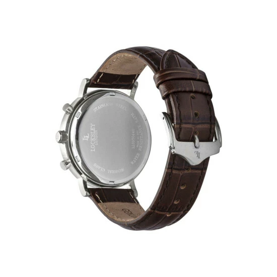 Locksley London Stainless Steel Classic Analogue Quartz Watch - Ll106540 For Male 5 Locksley London Stainless Steel Classic Analogue Quartz Watch - Ll106540 For Male - Image 3