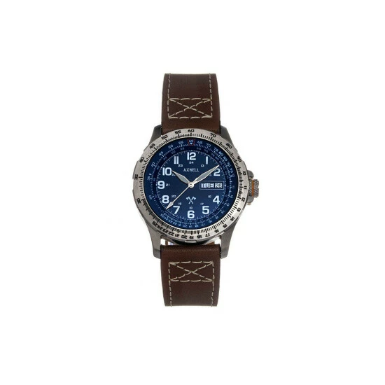 Axwell Blazer Leather Strap Watch For Male 8 Axwell Blazer Leather Strap Watch For Male - Image 6