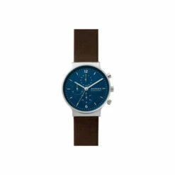 Skagen Ancher Stainless Steel Classic Analogue Quartz Watch - Skw6765 For Male