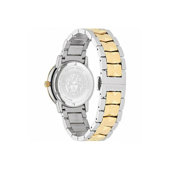 Versace V-Tribute Stainless Steel Luxury Analogue Quartz Watch - Ve2P00422 For Female 4 Versace V-Tribute Stainless Steel Luxury Analogue Quartz Watch - Ve2P00422 For Female - Image 2