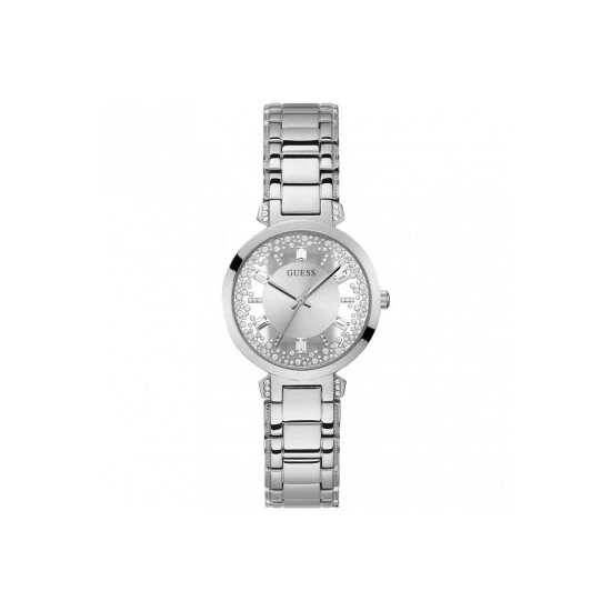 Guess Crystal Clear Stainless Steel Fashion Analogue Watch - Gw0470L1 For Female 3 Guess Crystal Clear Stainless Steel Fashion Analogue Watch - Gw0470L1 For Female