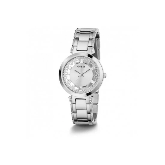 Guess Crystal Clear Stainless Steel Fashion Analogue Watch - Gw0470L1 For Female 7 Guess Crystal Clear Stainless Steel Fashion Analogue Watch - Gw0470L1 For Female - Image 5