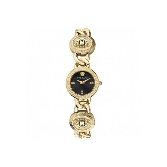 Versace Stainless Steel Luxury Analogue Quartz Watch - Ve3C00422 For Female 3 Versace Stainless Steel Luxury Analogue Quartz Watch - Ve3C00422 For Female