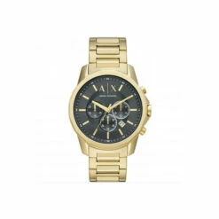 Armani Exchange Stainless Steel Fashion Analogue Quartz Watch - Ax1721 For Male