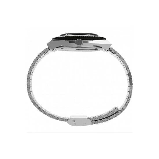 Timex Q Diver Stainless Steel Classic Analogue Quartz Watch - Tw2U61800 For Male 5 Timex Q Diver Stainless Steel Classic Analogue Quartz Watch - Tw2U61800 For Male - Image 3