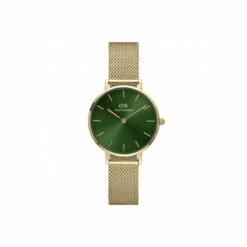 Daniel Wellington Petite Emerald Stainless Steel Classic Analogue Watch - Dw00100479 For Female