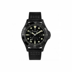 Timex Navy Stainless Steel Classic Analogue Automatic Watch - Tw2U10000 For Male