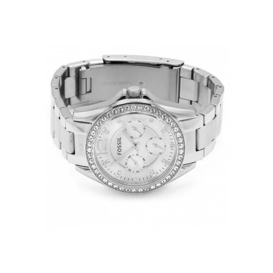 Fossil Riley Stainless Steel Fashion Analogue Quartz Watch - Es3202 For Female 5 Fossil Riley Stainless Steel Fashion Analogue Quartz Watch - Es3202 For Female - Image 3