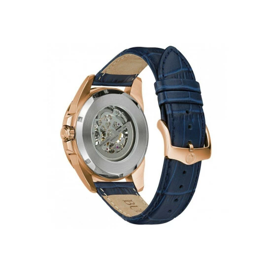 Bulova Sutton Automatic Stainless Steel Classic Analogue Watch - 97A161 For Male 5 Bulova Sutton Automatic Stainless Steel Classic Analogue Watch - 97A161 For Male - Image 3