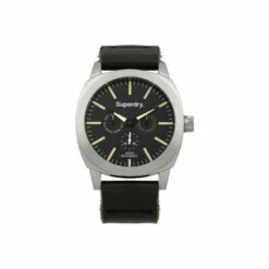 Superdry Stainless Steel Fashion Analogue Watch - Syg104Ba For Male