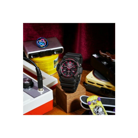 Casio Plastic/resin Classic Combination Quartz Watch - Gaw-100Bnr-1Aer For Male 4 Casio Plastic/resin Classic Combination Quartz Watch - Gaw-100Bnr-1Aer For Male - Image 2