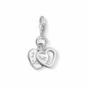 THOMAS SABO Jewellery Charm Club I Love You Charm Sterling Silver Charm - 0852-001-12 For Female -Outlet WatchShop Store unnamed file 2587