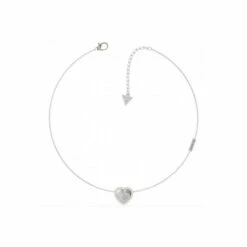 Guess Jewellery That&apos;s Amore Stainless Steel Necklace - Ubn01066Rh For Female