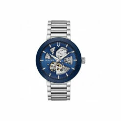 Bulova Modern Stainless Steel Classic Analogue Automatic Watch - 96A204 For Male -Outlet WatchShop Store unnamed file 2777
