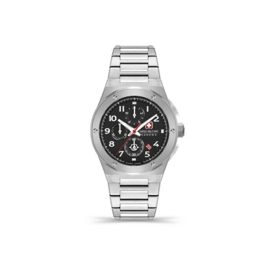 Swiss Military Hanowa Sonoran Chrono Stainless Steel Sports Analogue Watch - Smwgi2102001 For Male 7 Swiss Military Hanowa Sonoran Chrono Stainless Steel Sports Analogue Watch - Smwgi2102001 For Male - Image 5