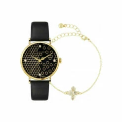 Ted Baker Phylipa Beehive Stainless Steel Fashion Analogue Watch - Bkg0285009I For Female