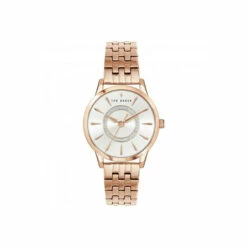Ted Baker Fitzrovia Charm Stainless Steel Fashion Analogue Watch - Bkpfzf127Uo For Female