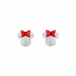 Disney Jewellery Minnie Sterling Silver Fashion Earrings - E84030L For Female -Outlet WatchShop Store unnamed file 3053