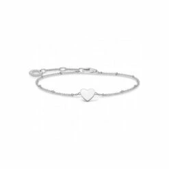 THOMAS SABO Jewellery Silver Heart Sterling Silver Bracelet - A1991-001-21-L19V For Female -Outlet WatchShop Store unnamed file 320