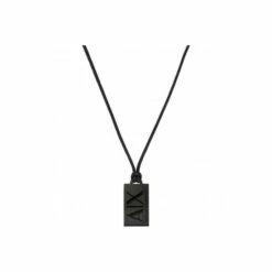 Armani Exchange Jewellery Logo Stainless Steel Necklace - Axg0086001 For Male -Outlet WatchShop Store unnamed file 341