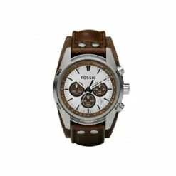 Fossil Coachman Stainless Steel Fashion Analogue Quartz Watch - Ch2565 For Male