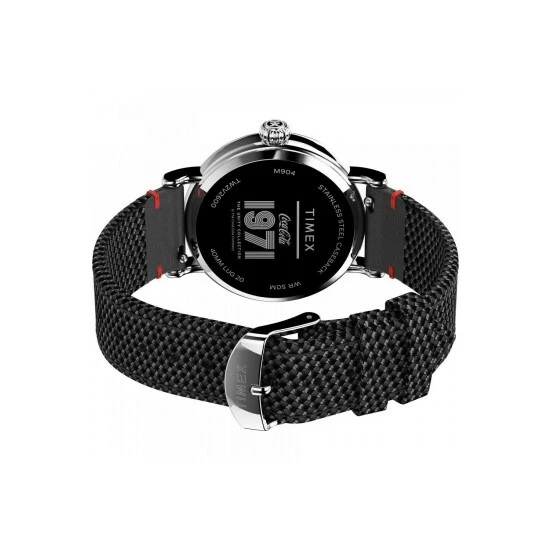 Timex X Coca-Cola 1971 Unity Stainless Steel Classic Watch - Tw2V26000 For Male 4 Timex X Coca-Cola 1971 Unity Stainless Steel Classic Watch - Tw2V26000 For Male - Image 2