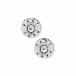 DKNY Jewellery Logo Stud Earrings - 60572147-G03 For Female