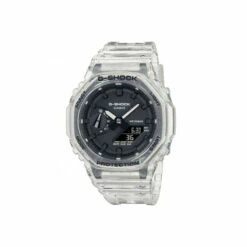 Casio Plastic/resin Classic Digital Quartz Watch - Ga-2100Ske-7Aer For Unisex