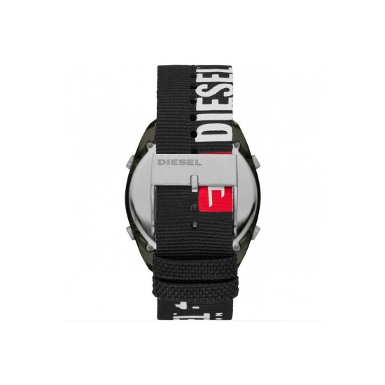 Diesel Crusher Nylon Fashion Digital Quartz Watch - Dz1914 For Male 4 Diesel Crusher Nylon Fashion Digital Quartz Watch - Dz1914 For Male - Image 2