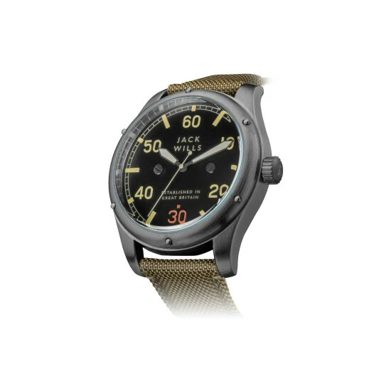 Jack Wills Overland Fashion Analogue Quartz Watch - Jw012Grgn For Male 5 Jack Wills Overland Fashion Analogue Quartz Watch - Jw012Grgn For Male - Image 3