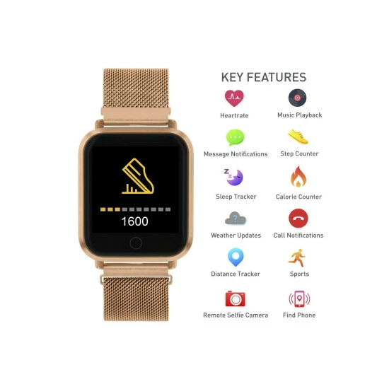 Reflex Active Series 06 Aluminium Digital Quartz Smart Touch Watch - Ra06-4064 For Unisex 4 Reflex Active Series 06 Aluminium Digital Quartz Smart Touch Watch - Ra06-4064 For Unisex - Image 2