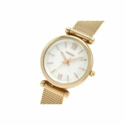 Fossil Carlie Plated Stainless Steel Fashion Analogue Quartz Watch - Es4433 For Female -Outlet WatchShop Store unnamed file 3842