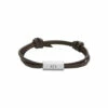Armani Exchange Jewellery Leather Bracelet - Axg0096040 For Male -Outlet WatchShop Store unnamed file 3995