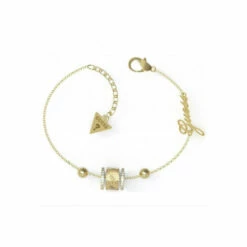 Guess Jewellery Round Harmony Stainless Steel Bracelet - Ubb01163Ygl For Female