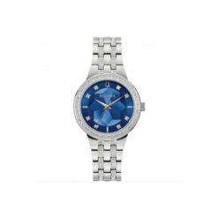 Bulova Phantom Crystal Stainless Steel Classic Analogue Watch - 96L276 For Female