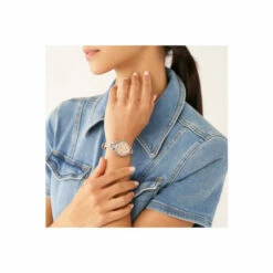 Fossil Carlie Stainless Steel Fashion Analogue Quartz Watch - Es5213 For Female -Outlet WatchShop Store unnamed file 4225