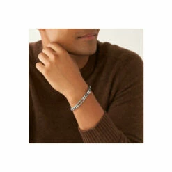 Fossil Jewellery Heritage D Link Stainless Steel Bracelet - Jf04342040 For Male -Outlet WatchShop Store unnamed file 4780