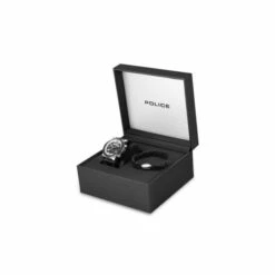 Police Watch And Bracelet Gift Set Stainless Steel Watch - 14378Jstb/01-Xmsb For Male
