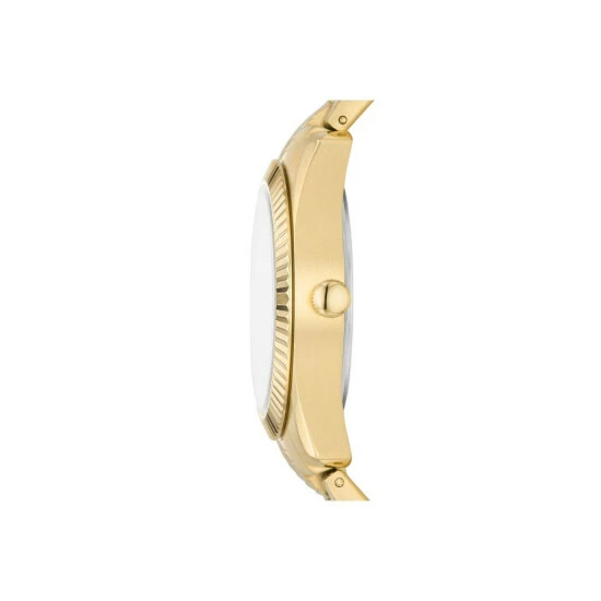 Fossil Scarlette Gold Plated Stainless Steel Fashion Analogue Watch - Es5206 For Female 5 Fossil Scarlette Gold Plated Stainless Steel Fashion Analogue Watch - Es5206 For Female - Image 3
