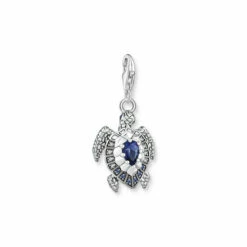 THOMAS SABO Jewellery &apos;Turtle&apos; Sterling Silver Charm - 1897-667-1 For Female -Outlet WatchShop Store unnamed file 4957