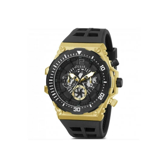 Guess Exposure Stainless Steel Fashion Analogue Quartz Watch - Gw0325G1 For Male 4 Guess Exposure Stainless Steel Fashion Analogue Quartz Watch - Gw0325G1 For Male - Image 2