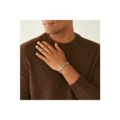 Fossil Jewellery All Stacked Up Stainless Steel Bracelet - Jf04138998 For Male -Outlet WatchShop Store unnamed file 5044