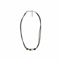 Fossil Jewellery Vintage Casual Leather Necklace - Jf04204040 For Male -Outlet WatchShop Store unnamed file 5048