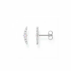 THOMAS SABO Jewellery Imitation Opal Vintage Single Stud Singular Earring - H2182-166-7 For Female