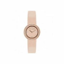 Ted Baker Plated Stainless Steel Fashion Analogue Quartz Watch - Bkpses004Uo For Female